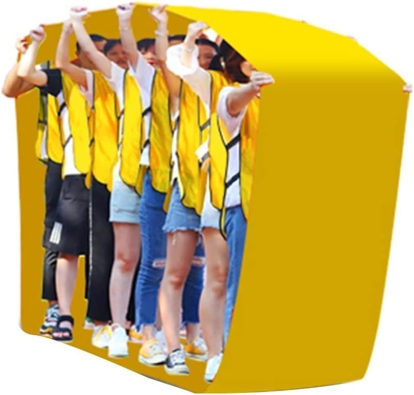 Juego cooperativo de coordinación de fiestas y actividades al aire libre para niños de 4M giallo