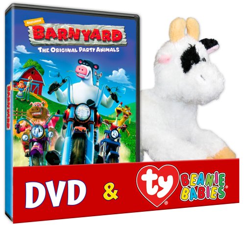 Barnyard with Ty Beanie Babie