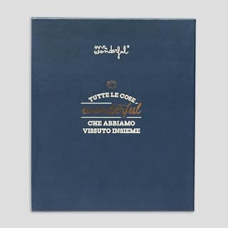 Mr. Wonderful - Álbum de fotos premium - Todas las cosas maravillosas que hemos experimentado juntos