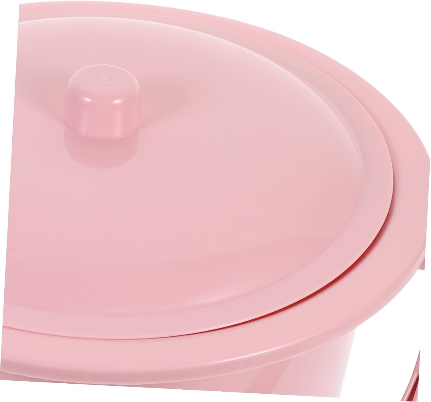 Thickened Chamber Pot with Lid Non-Slip Base Stable Structure Sterilizable at Practical Home Urine Bucket for Adults Portable Spittoon with Strong Bearing Capacity