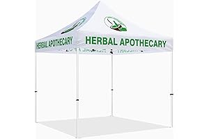 Herbal Apothecary Tent for Open-Air Healing