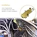 PV2 172-1353 Brass Proportioning Valve Disc/Drum Disc Front Drum Rear Brake Fit for GM Vehicles Chevrolet (Chevy), Ford, Chrysler Street Rod Classic Car & Truck | OE 25509419 PV71