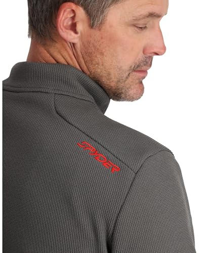 Image of Spyder Men's Bandit Hybrid Full Zip Mid Layer Jacket