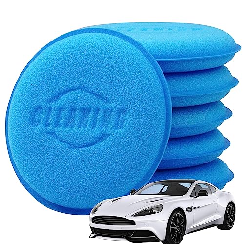 Applicator Pads | Soft Wax Applicator Car Polishing Pads Set | Car Hand Polishing Sponge for Colourful Car Paints, Car Wax Polishing Accessories Fulenyi