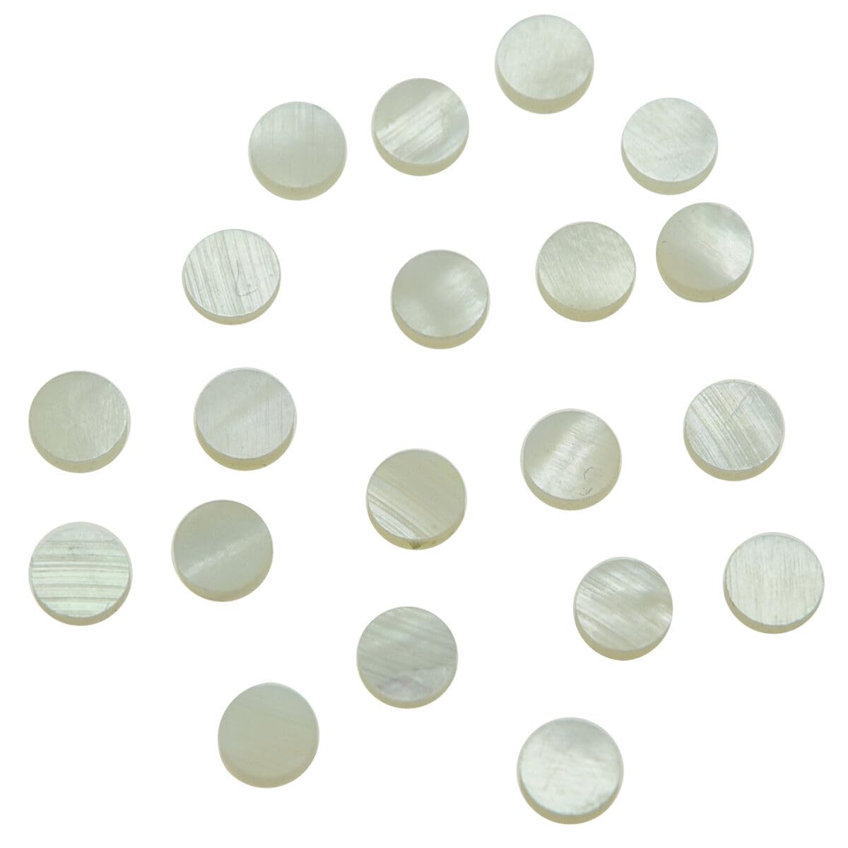 20pcs 6x2mm Guitar Bass Natural Mother of Pearl Inlay Fingerboard Fret Dots