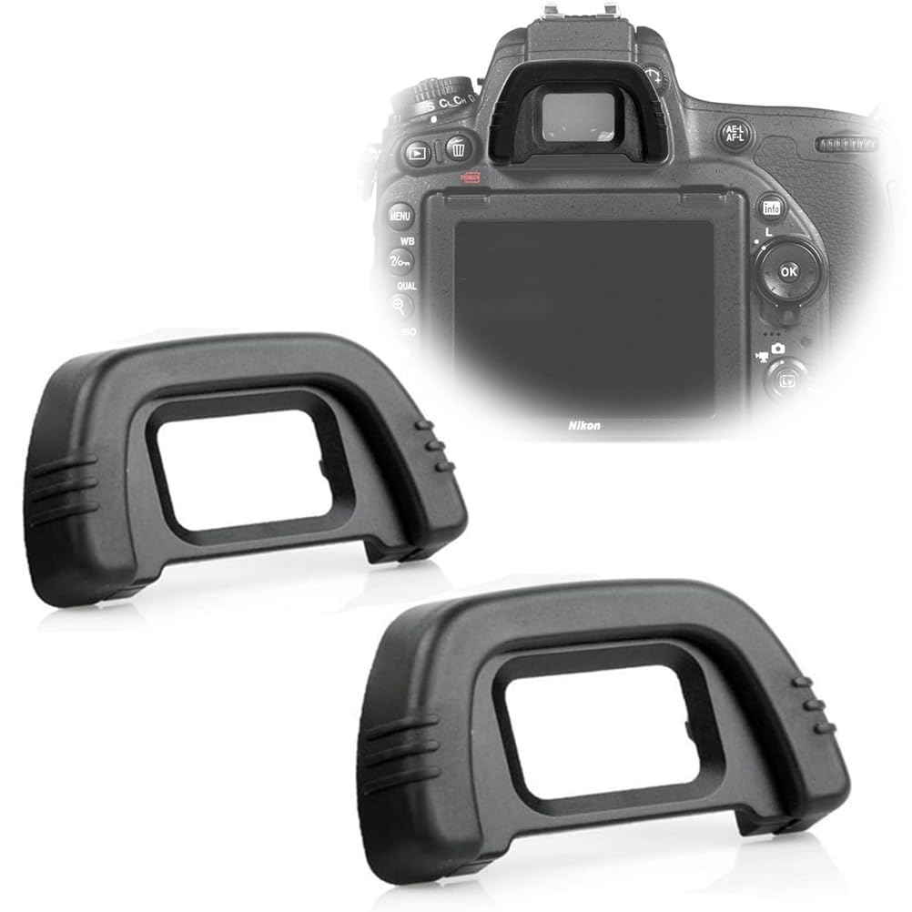 D90 D7000 Conchiglia Oculare DK-21 per D750 D610 D600 D300 D200 D80 D70 D50 Eyecup Viewfinder Eye Cup (2 pezzi)