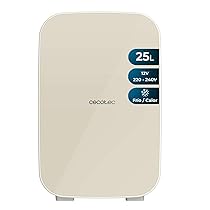 Cecotec Frigorifero Piccolo Bolero MiniCooling 10L Bahamas Rosa. Capacità 10L. Funzionamento 12-220V. Compatibile con Auto e Roulotte. Funzione Freddo e Caldo. Temperatura Regolabile da 7°C a 65°C