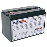 UPSBatteryCenter Compatible Replacement 12V 100Ah for Interstate DCM0100 SLA Battery