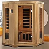 Dynamic Saunas Torino 3-Person Corner FAR Infrared Sauna