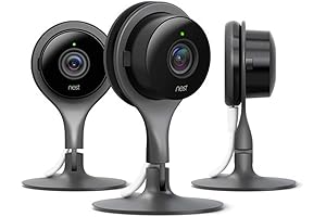 Nest 3 Pack Security Camera (Renewed)