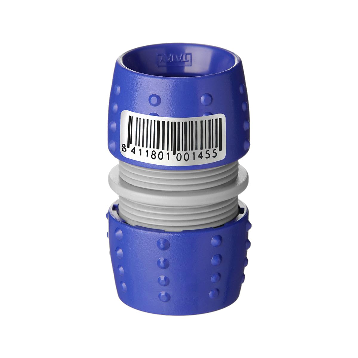 TATAY Nozzle Top Line Connector for 1, 2 inch (12, 5 mm), 5, 8 inch (15 mm) Hose, Universal Connector, 2 Positions, Sun Protection, Easy Installation, Blue