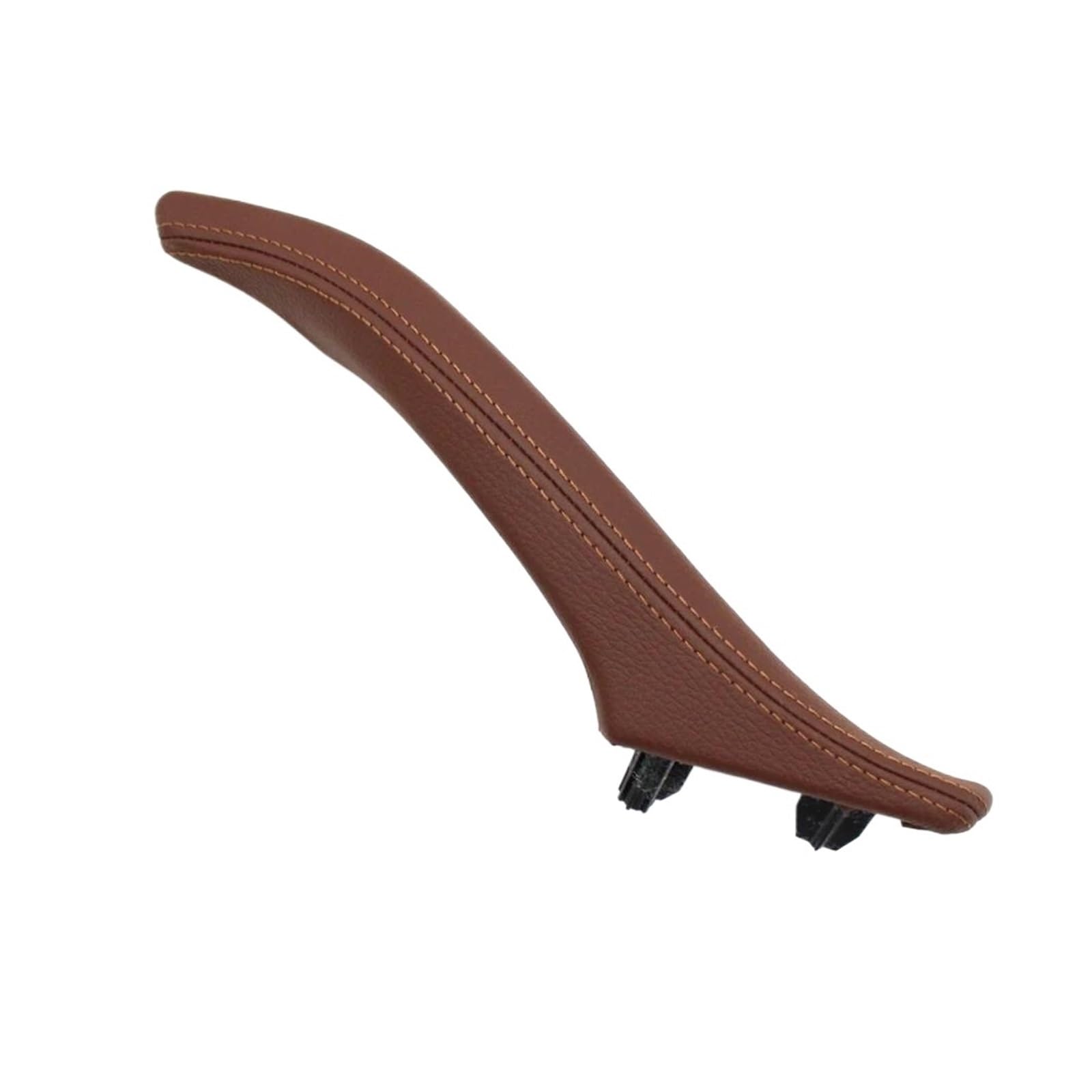 ELEKMPMGTD 51417225852 Passenger Interior Door Leather Pull Handle for 5 Series F10 F11 F18 520i 523i 525i Interior Door Handle(Right Brown)
