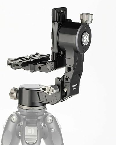 Benro GH2F - Cabezal de cardán plegable estilo viaje con placa de cámara de carga de 14 libras
