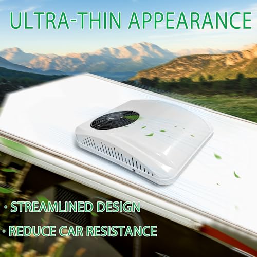 Treeligo EAC002.18.12.HC 12V /24V Rooftop Dc Air Conditioner - Roof A/C Unit -Non-Duct | Heating & Cooling | For Automotive Rv/Truck/Semi-Truck/Boat Trailer/Trailers/Sleeping Cab.Etc(12 Volt) thumb #6