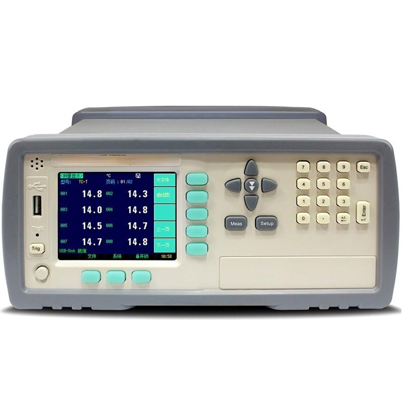 Applent Multi-Channel Temperature Meter -200~1300 (Varying Depend on Graduation) AT4516