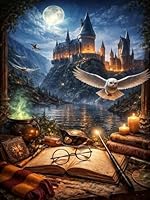 CLYCTIP Diamond Painting – DIY Diamanten Painting für Erwachsene und Kinder, Kunsthandwerk für Anfänger und Wanddekoration 30x40 cm (337)