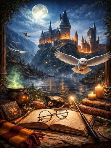 CLYCTIP Diamond Painting DIY Diamanten Painting für Erwachsene und Kinder Kunsthandwerk für Anfänger und Wanddekoration 30x40 cm (337)