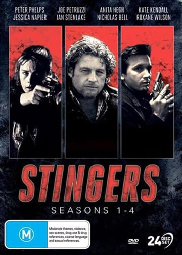 Stingers unit Seasons 1-4 24-DVD Box Set série policière australienne version originale