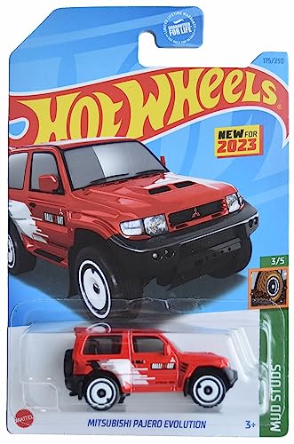 Hot Wheels Mitsubishi Pajero Evolution escala 1:64 miniatura 1