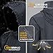 Outdoor Ventures Men's Rain Jacket Waterproof Lightweight Packable Rain Pullover for Hiking Golf Running
