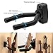 2 Packs Guitar Wall Mount Hanger Display Bracket Wall Hook Bracket Holder Stand with Screws and Guitar picks Fits All Size Guitars,Ukulele,Violin, Bass, Mandolin，Banjo