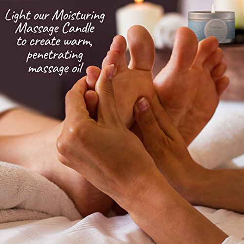 Lavender Massage Oil Candle — Candle Massage Wax Play & Relaxation, Aromatherapy Candle That Turns Into Massage Oil — Lavender Massage Wax Candle By Victoria's Lavender #TOP3