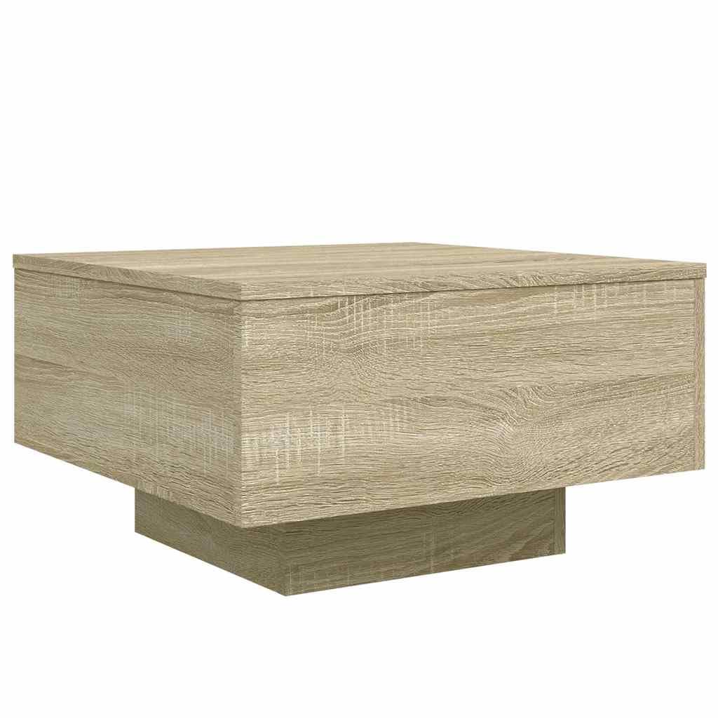VIDAXL - Coffee Table - Sonoma Oak - 55x55x31 cm