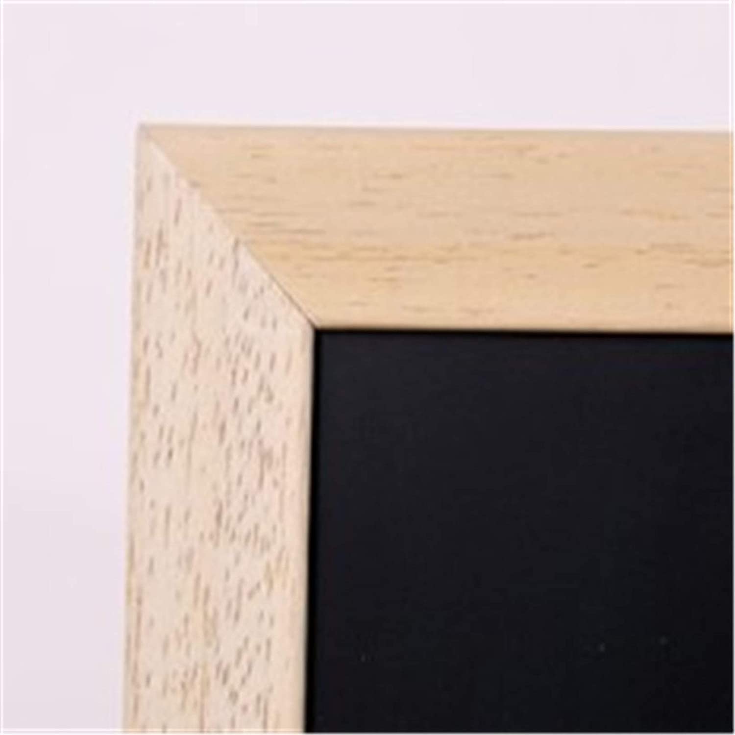 LNNW Pizarra magnética con soporte, tablero de mensajes con tiza sólida tablilla de escritura de pizarra pequeña for interiores al aire libre para Mesa, para Decoración de Bodas, Cumpleaños, B ( Size