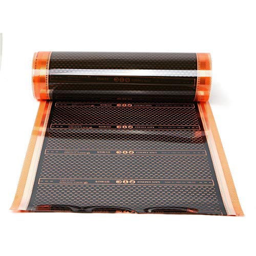 BALALA BIAN Generator Accessories Underfloor Heating Film PTC Heating Film Frequency Conversion Heated Far Infrared Floor Heating Heated Mat Film 220V Electrical Equipment (Size : 3m)