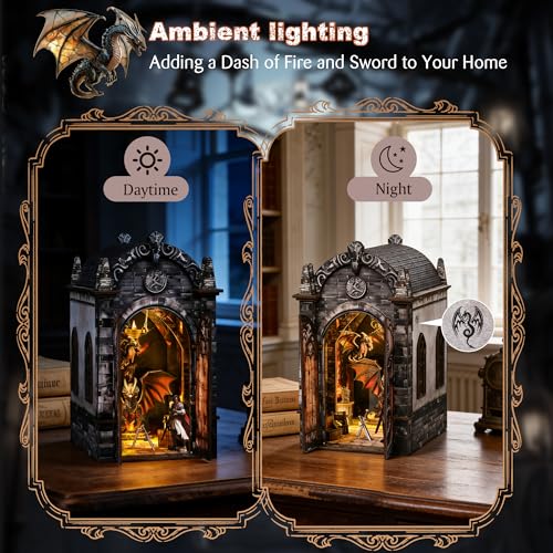 Soothee Dragon Castle Book Nook Kit thumbnail 3
