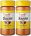 Badia Sazon with Saffron 7 oz Pack of 2