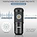 immagine 4Aokeo AK-60 Professional Studio Live Stream Registrazione, Condensatore USB Microfono con supporto a forbice AK-35, supporto ammortizzante, filtro pop, copertura in schiuma