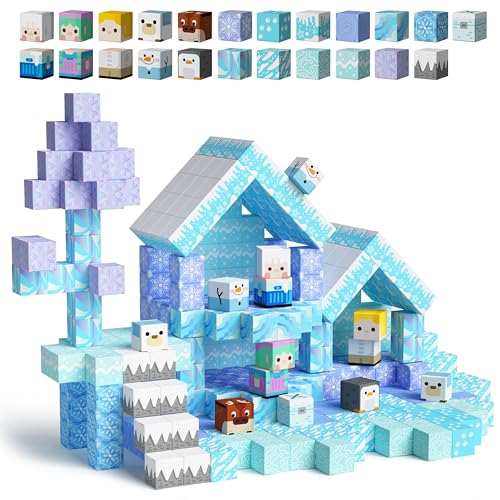 GobiDex Magnetic Building Blocks Princess Castle for Girls Age 3+ Years Old