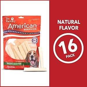 Pet Manufacturing unit American Beefhide 5" Chip Rolls Canine Chew Treats - Pure Taste, 16 Rely/1 Pack Pet Manufacturing unit American Beefhide 5″ Chip Rolls Canine Chew Treats – Pure Taste, 16 Rely/1 Pack