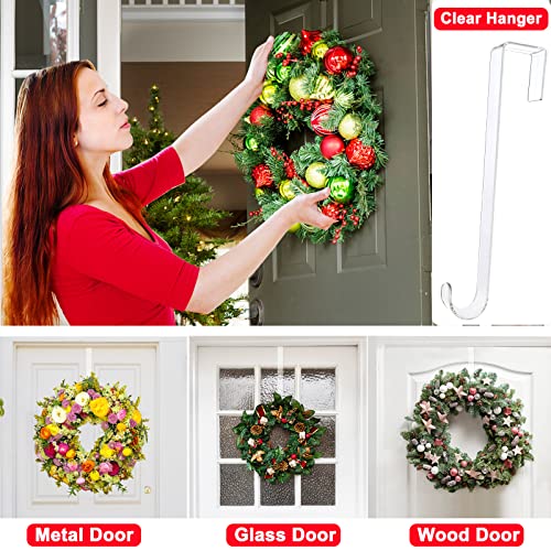 Door Wreaths Over Door Wreath Hanger (Black) UPVC Door Hook Door