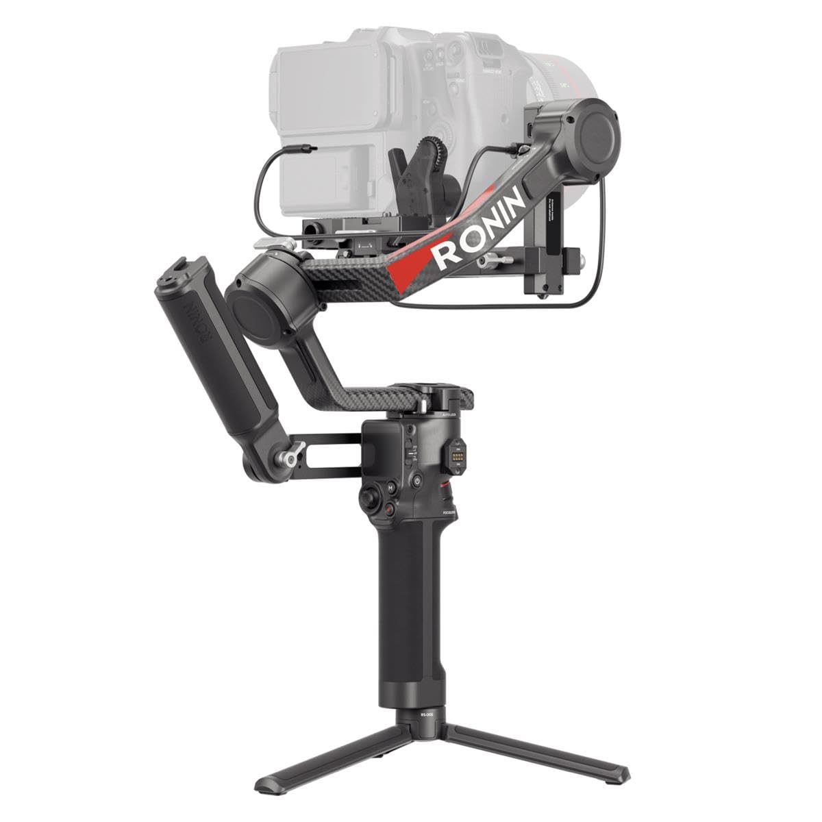 RS 4 Pro 3-Axis Handheld Gimbal Stabilizer Combo, Bundle with On-Camera LED Light and Cleaning Kit