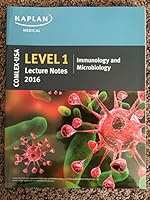 COMLEX-USA Level 1 Kaplan Medical Lecture Notes 2016 - IMMUNOLOGY & MICROBIOLOGY 1506200397 Book Cover