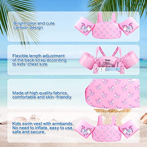 Image of Gogokids Puddle Float Jumper 24-66 Pounds, Toddler Swim Vest Kids Floaties