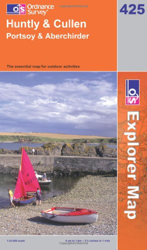 OS Explorer map 425 : Huntly & Cullen