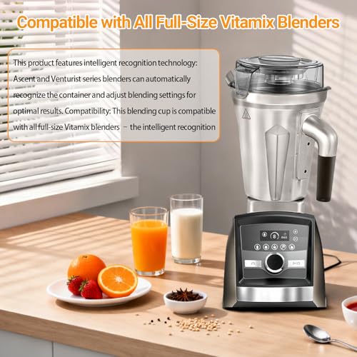 Contenedor acero inoxidable 64 Oz para licuadoras Vitamix miniatura 2