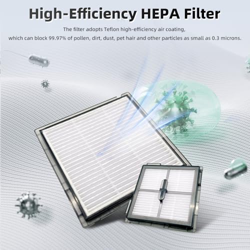 Image of 24Pcs Q10 S5+ Accessories Kit Replacement Compatible with Roborock Q10 S5+ /Q10 S5 /Q10 x5 /Q10 x5+ Robot Vacuum,2 Main Brush,4 Mop Cloth Pads,6 Side Brushes,4 HEPA Filters,6 Dust Bag,1 Cleaning Tool