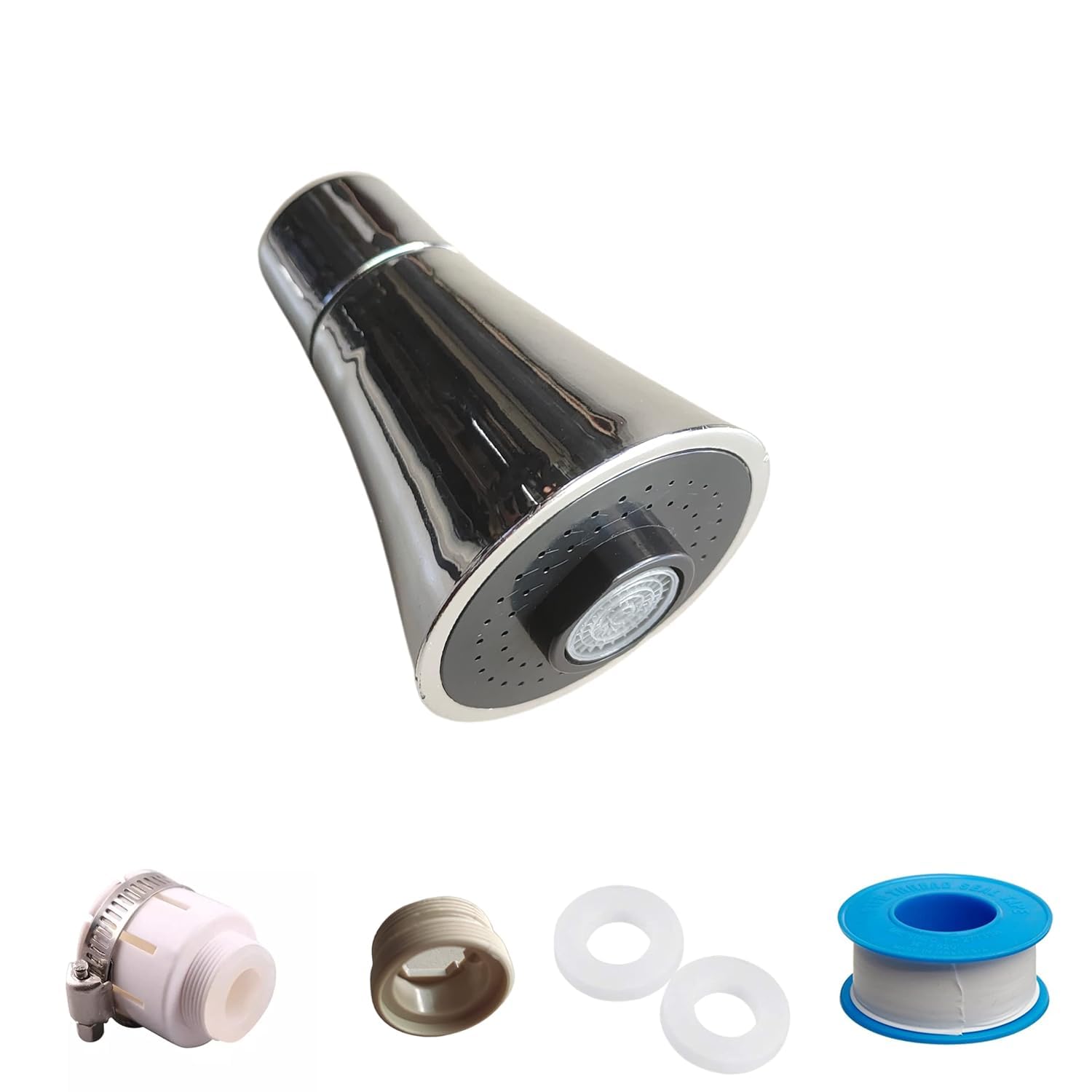Oicia Tap Extender for Kitchen Sink, Univesal Kitchen Fauet, 2 Modes Adjustable Sink Faucet, Water Faucet Aerator, Sink Tap Extension, Faucet Filter Shower Head Nozzle Adapter (Set of 1, Faucet Head) (B0CW1J8XYZ) Amazon Price History, Amazon Price Tracker