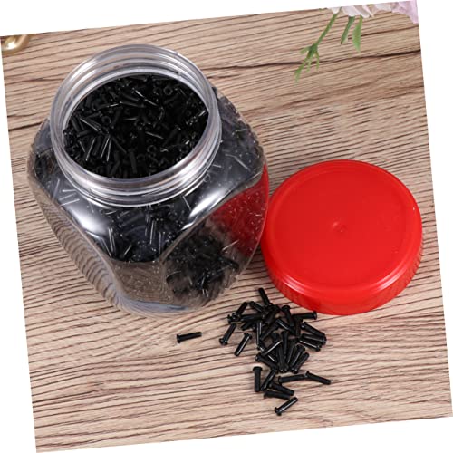 Garde-cordes nylon raquette de badminton œillets noirs accessoires légers