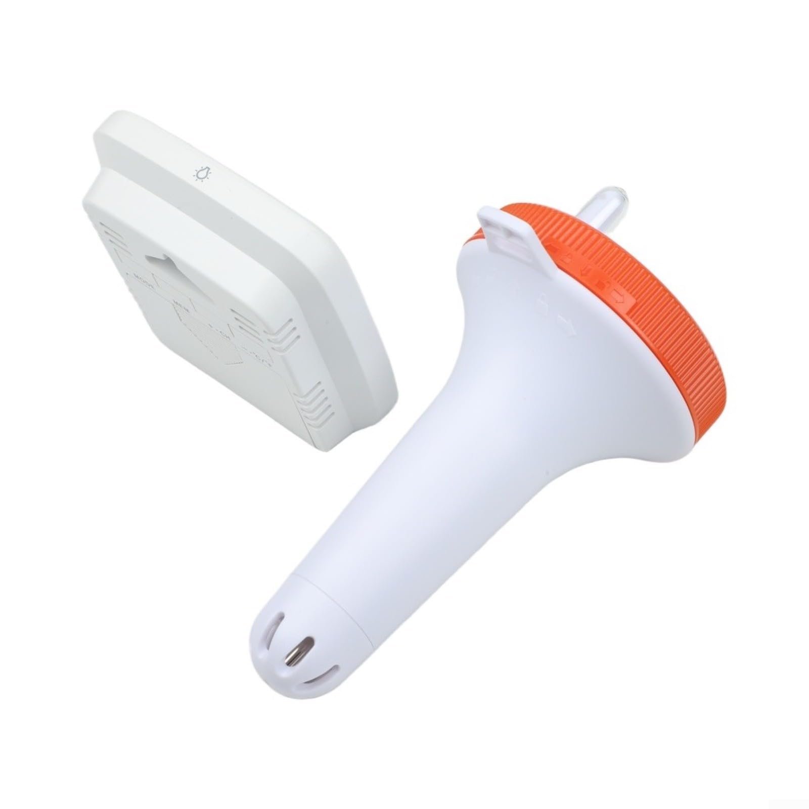 Thermomètre flottant sans fil avec indice d'étanchéité IP67, capteur numérique pour spa, baignoire, aquarium pour surveillance en temps réel de la température de l'eau, gris, 14 cm