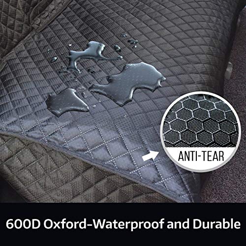 Vailge Bench Dog Car Seat Cover for Back Seat, 100% Waterproof Dog Car Seat Covers, Heavy-Duty & Nonslip Back Seat Cover… - Image 4