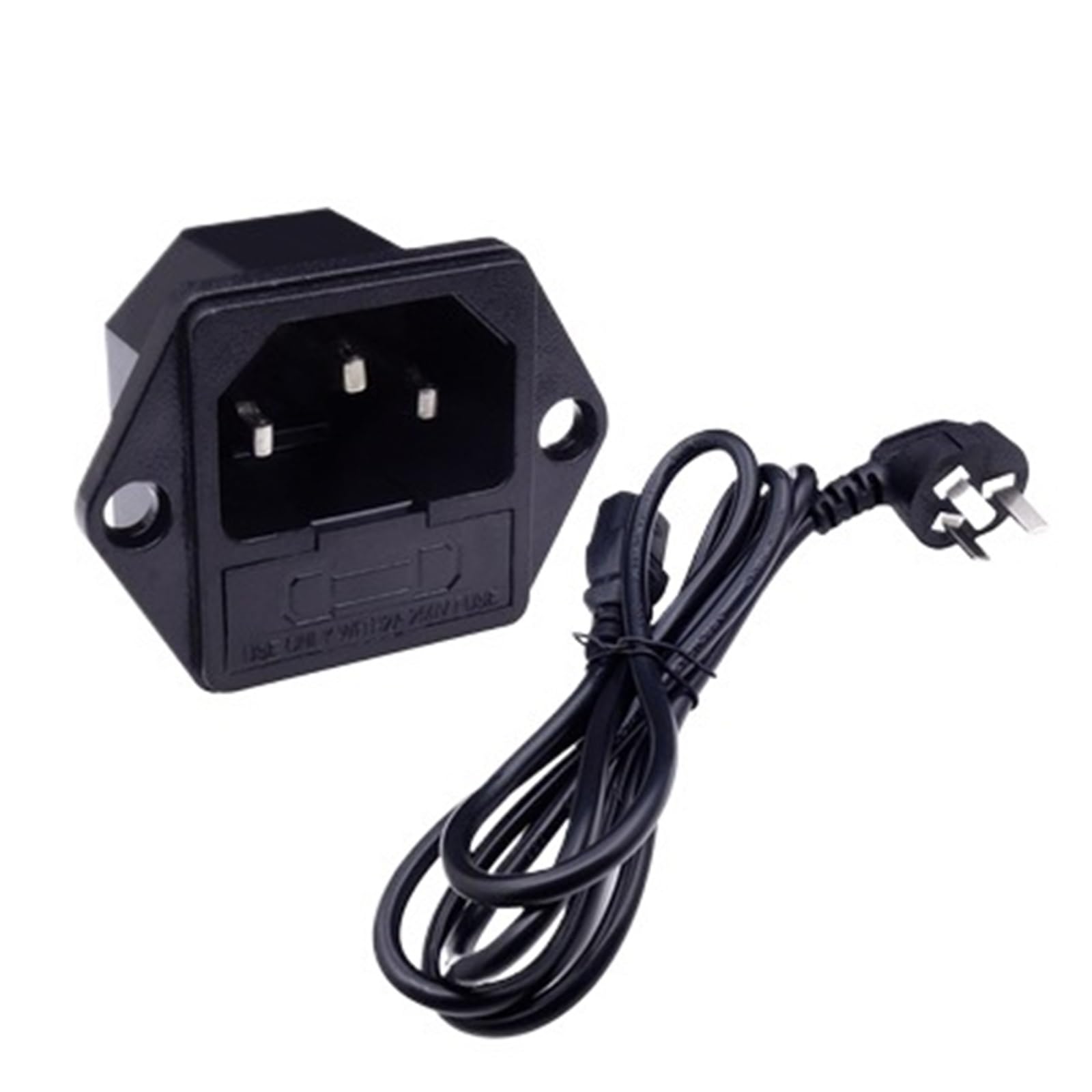 Zócalo de corriente seguro y multifuncional con cable de 1.8m para electrodomésticos 5