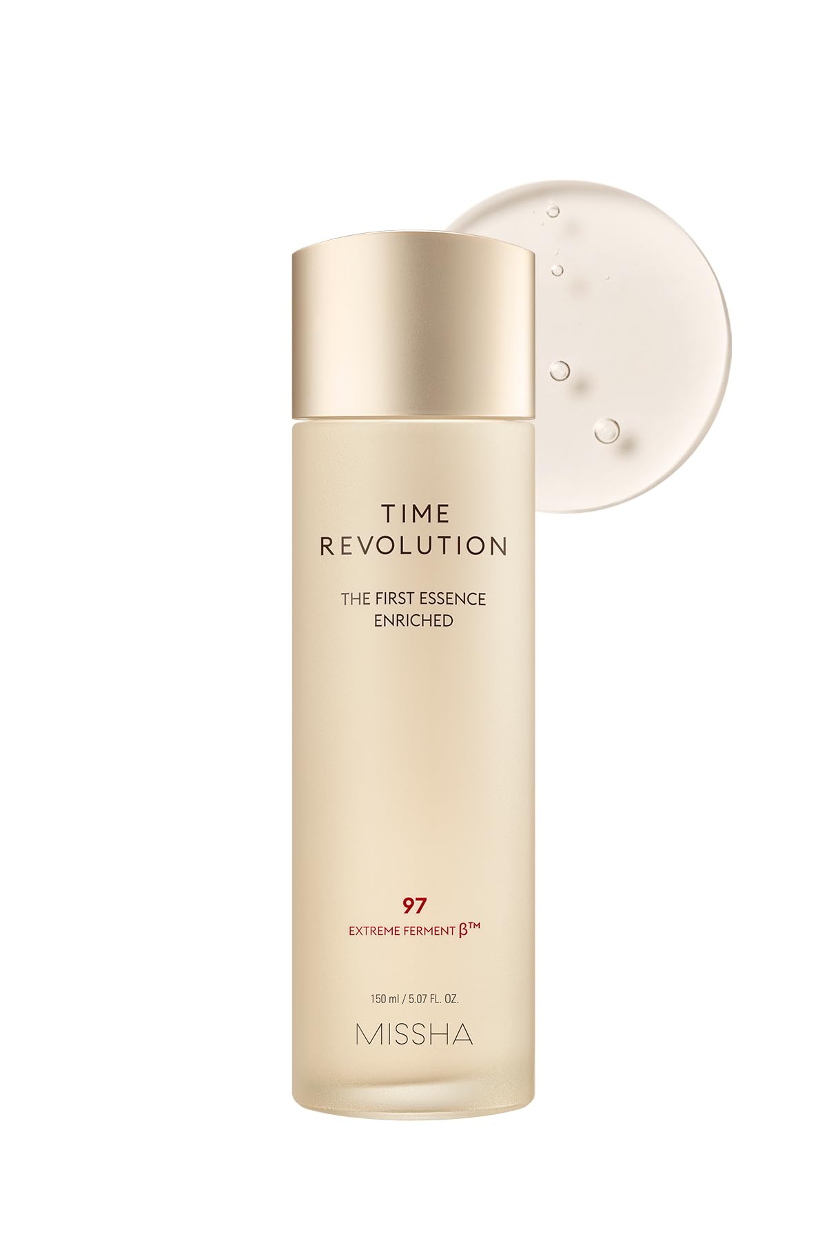MISSHA Cilde Aydınlık Görünüm Kazandıran Yaşlanma Karşıtı Esans Time Revolution The First Essence Enriched