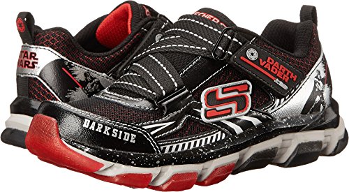 Skechers Kids Star Wars X-Cellorator 2.0 Yavin Sneaker (Little Kid),Black/Red,1 M US Little Kid
