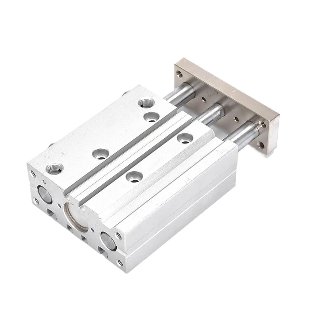 Vérin pneumatique trois axes compact pour un guidage précis