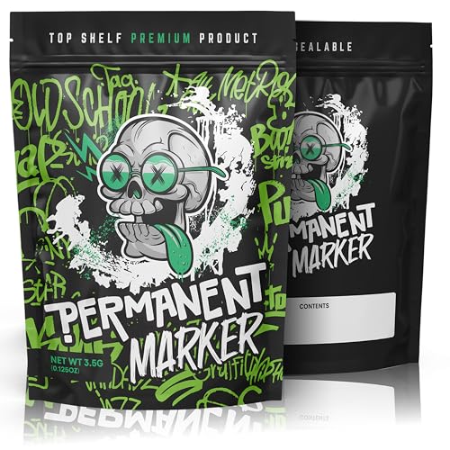 NUG PACKS Permanent Marker - 100 x Aluminium Foil lined Mylar bags, Ziplock Storage Pouches, Baggies, Food or Craft Use (9.8cm x 13cm)